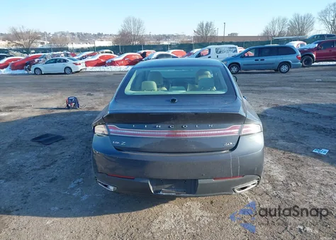 2013 Lincoln Mkz Hybrid из США, поврежденный, VIN 3LN6L2LUXDR822561